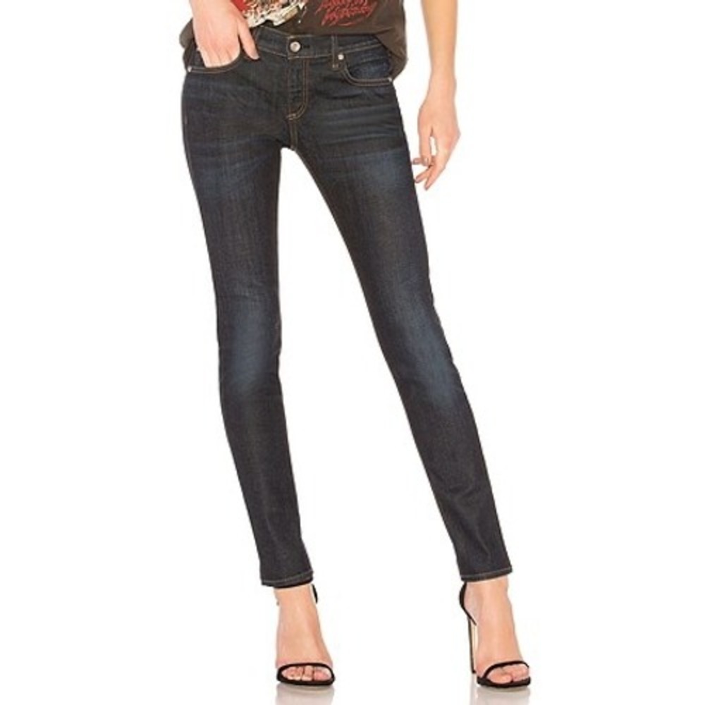 rag & bone Dark Wash Boyfriend Jeans